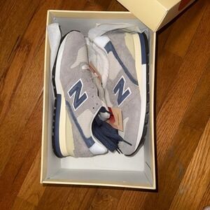 New Balance 996TE‎ Men's Grey Suede Classic Running Sneakers Size 7